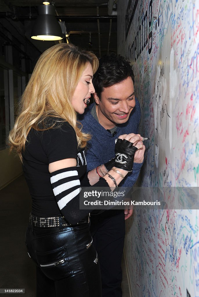 Madonna Facebook Interview With Jimmy Fallon