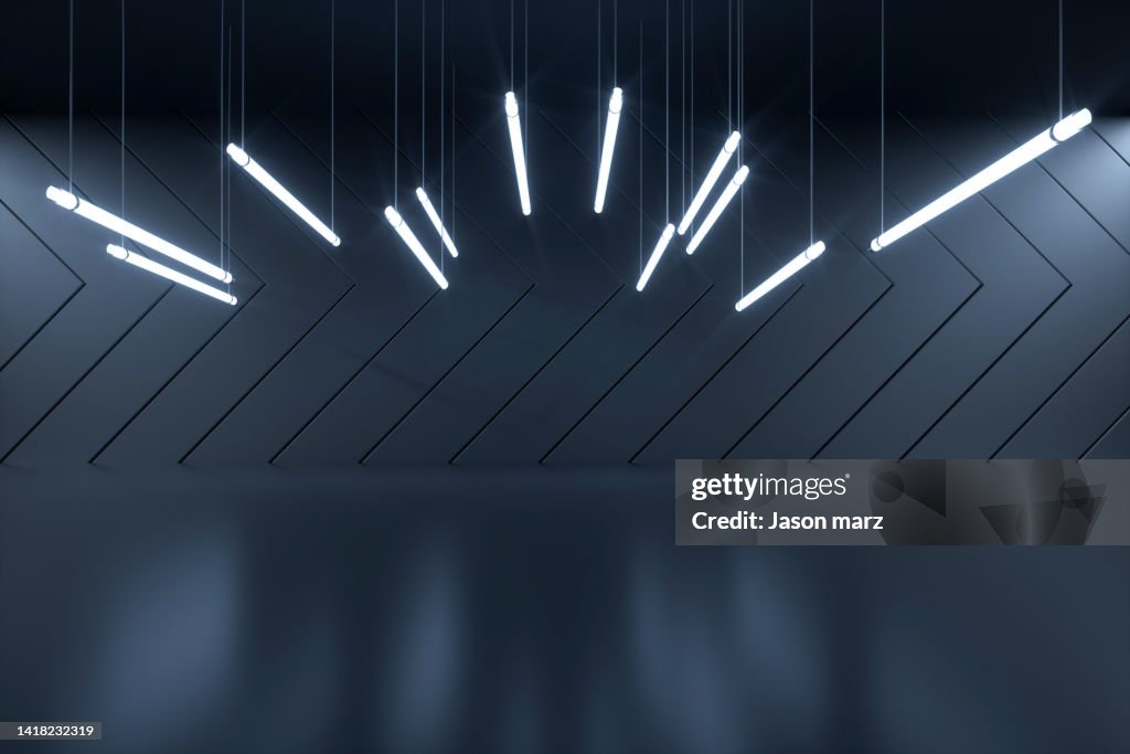 3D rendering exhibition background