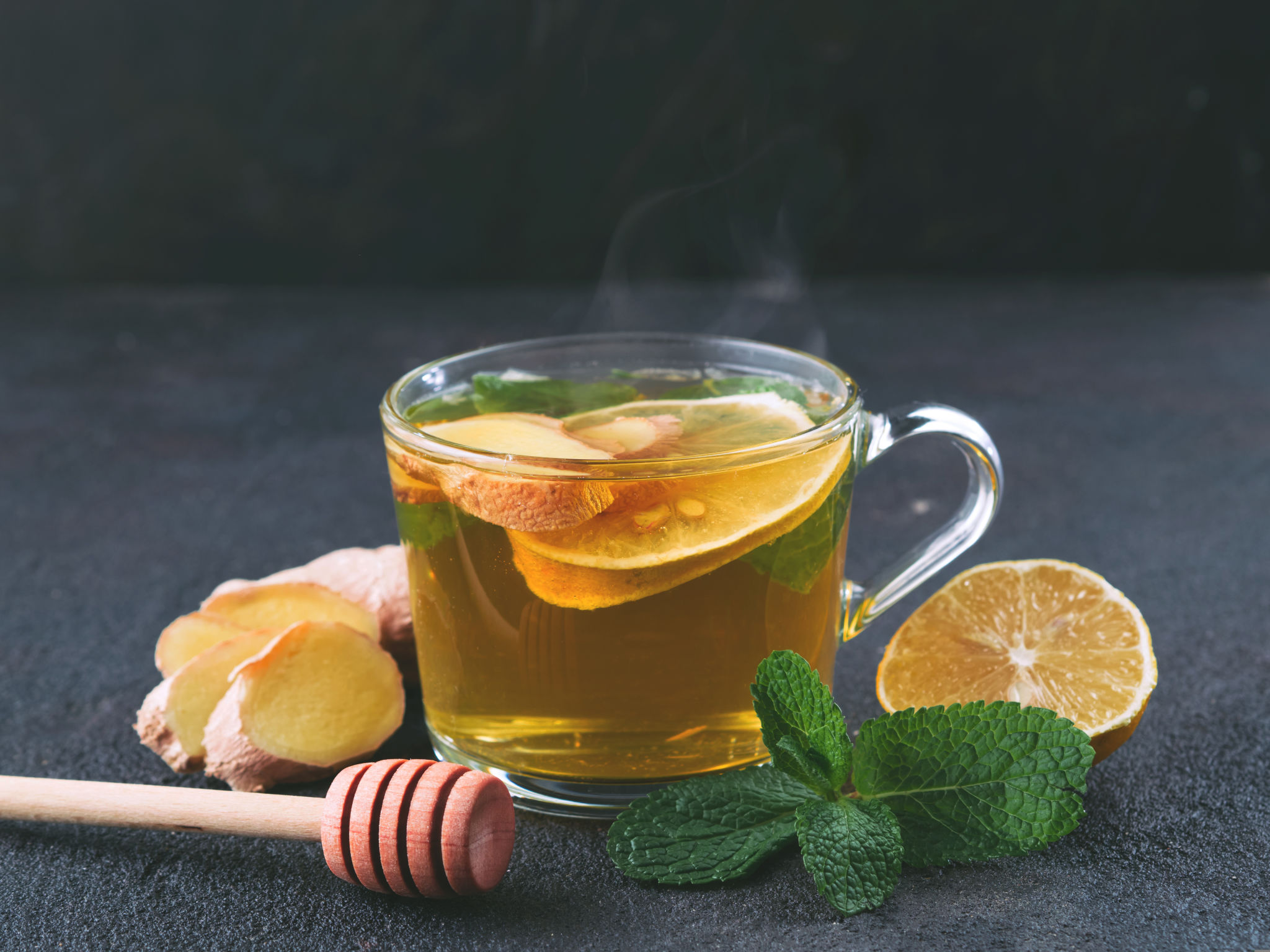 honey lemon tea