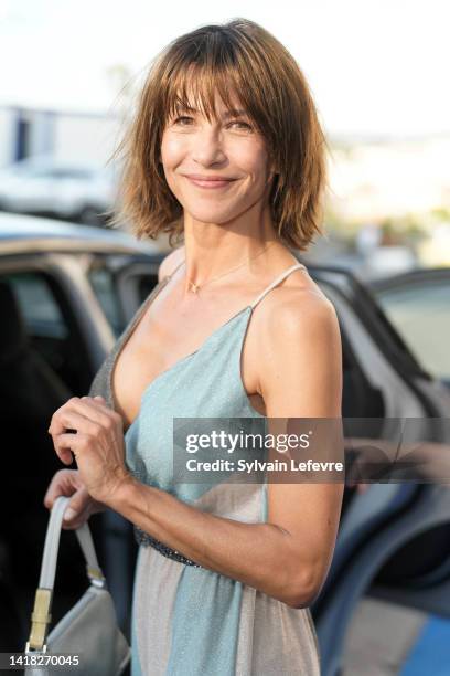 Sophie Marceau attends the 15th Angouleme French-Speaking Film Festival - Day Four on August 26, 2022 in Angouleme, France.