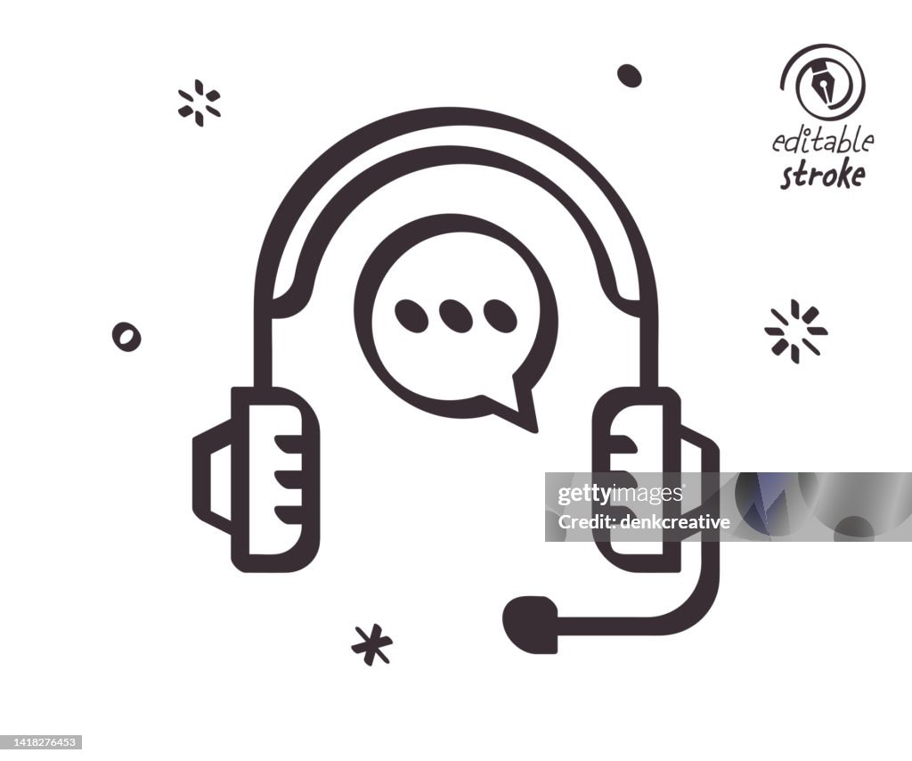 Playful Line Illustration For Song Requests High-Res Vector Graphic ...