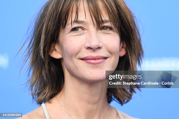 Actress Sophie Marceau attends the 15th Angouleme French-Speaking Film Festival - Day Four on August 26, 2022 in Angouleme, France.