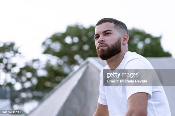 portrait of a latin man - dominican ethnicity stock pictures, royalty-free photos & images