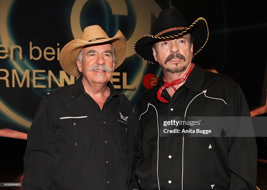 Singers Howard Bellamy and David Bellamy of the Bellamy Brothers
