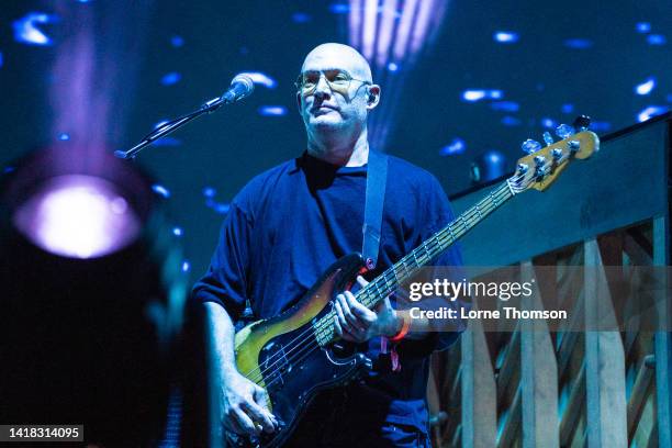 Scott Devendorf of The National performs during All Points East 2022 at Victoria Park on August 26, 2022 in London, England.