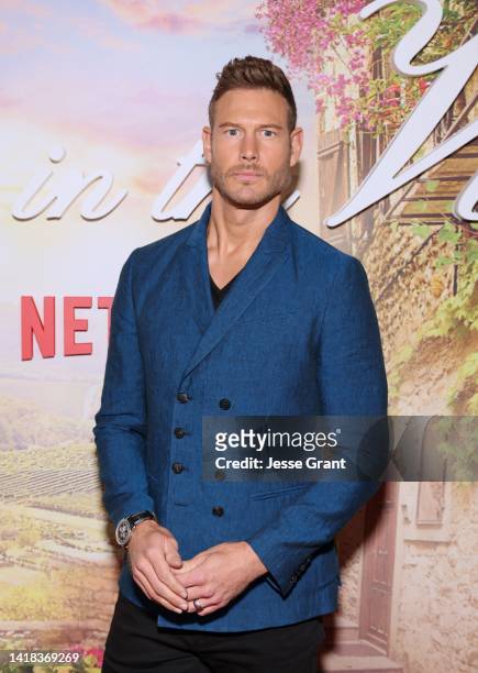 Tom Hopper attends the "Love In The Villa" LA Special Screening on August 26, 2022 in Los Angeles, California.