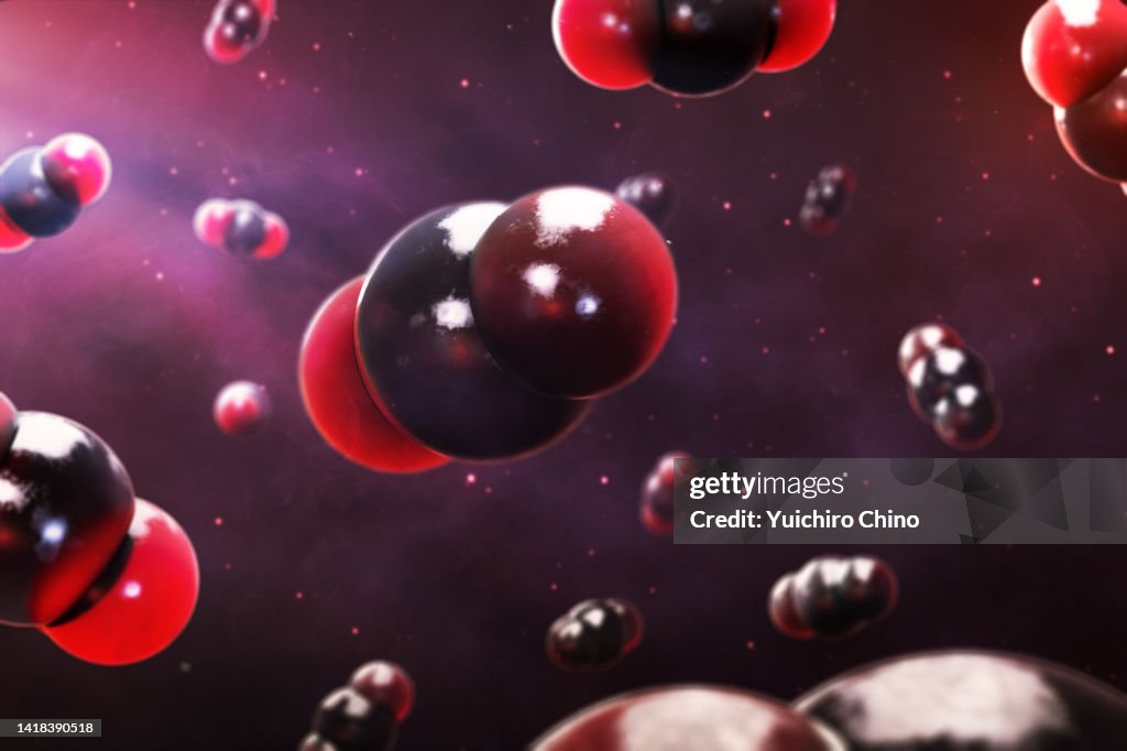 Carbon dioxide CO2 model