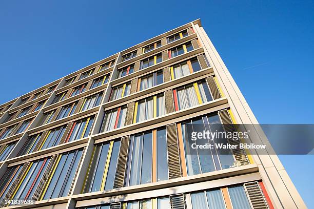 luxembourg, luxembourg city, plateau de kirchberg, european court of auditors building - kirchberg luxembourg stock pictures, royalty-free photos & images