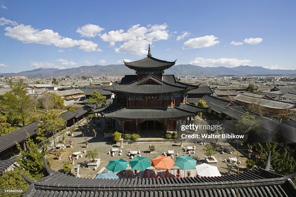 China, Yunnan Province, Lijiang, Mu Family Mansion