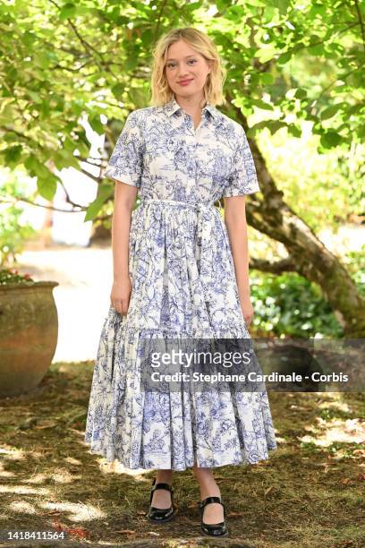 Nadia Tereszkiewicz attends the 'Les Amandiers' photocall during the 15th Angouleme French-Speaking Film Festival - Day Five on August 27, 2022 in...