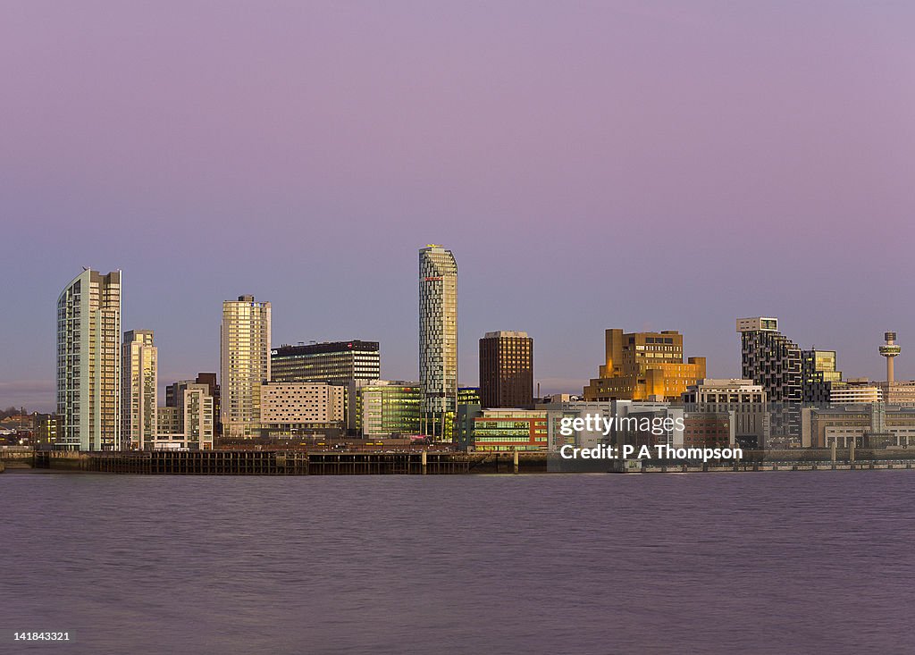 Liverpool Skyline, England