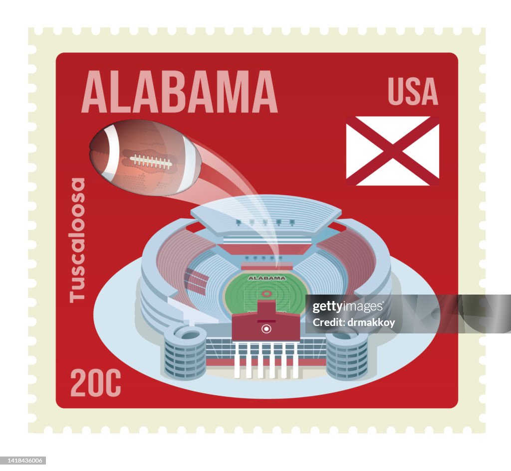 Estadio Bryant Denny en Tuscaloosa
