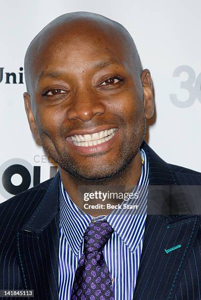 Writer/director Patrik-Ian Polk arrives at Outfest 2012 Fusion Gala - Achievement Award Ceremony at American Cinematheque's Egyptian Theatre on March...