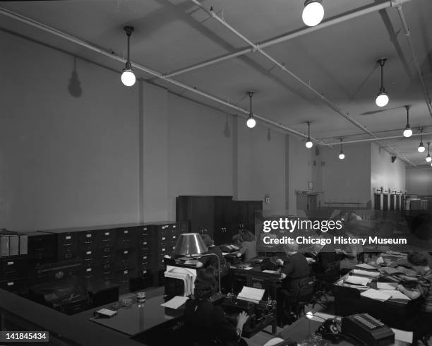 Comptroller's General Office at Marshall Field & Company, Chicago, Illinois, October 13, 1942.