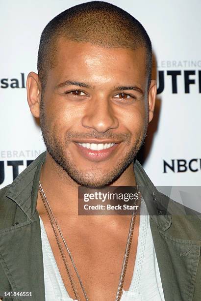 Actor Jeffrey Bowyer-Chapman arrives at Outfest 2012 Fusion Gala - Achievement Award Ceremony at American Cinematheque's Egyptian Theatre on March...