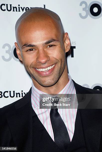 Actor Robb Sherman arrives at Outfest 2012 Fusion Gala - Achievement Award Ceremony at American Cinematheque's Egyptian Theatre on March 24, 2012 in...