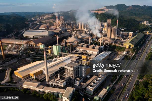 industrial area - steel plant stock pictures, royalty-free photos & images