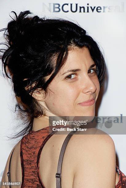 Actress Ariella Lauren arrives at Outfest 2012 Fusion Gala - Achievement Award Ceremony at American Cinematheque's Egyptian Theatre on March 24, 2012...