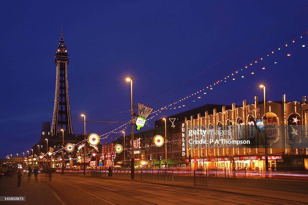 Blackpool Illuminations, Lancashire, England