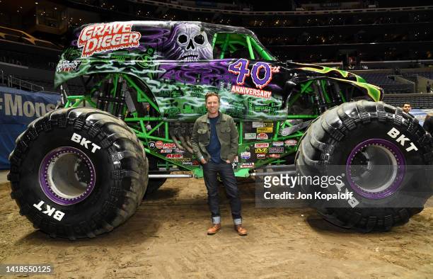 Ewan McGregor attends Monster Jam at Crypto.com Arena on August 27, 2022 in Los Angeles, California.