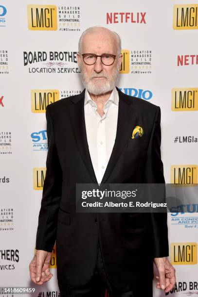 James Cromwell attends the 9th Annual Location Managers Guild International Awards at Los Angeles Center Studios on August 27, 2022 in Los Angeles,...