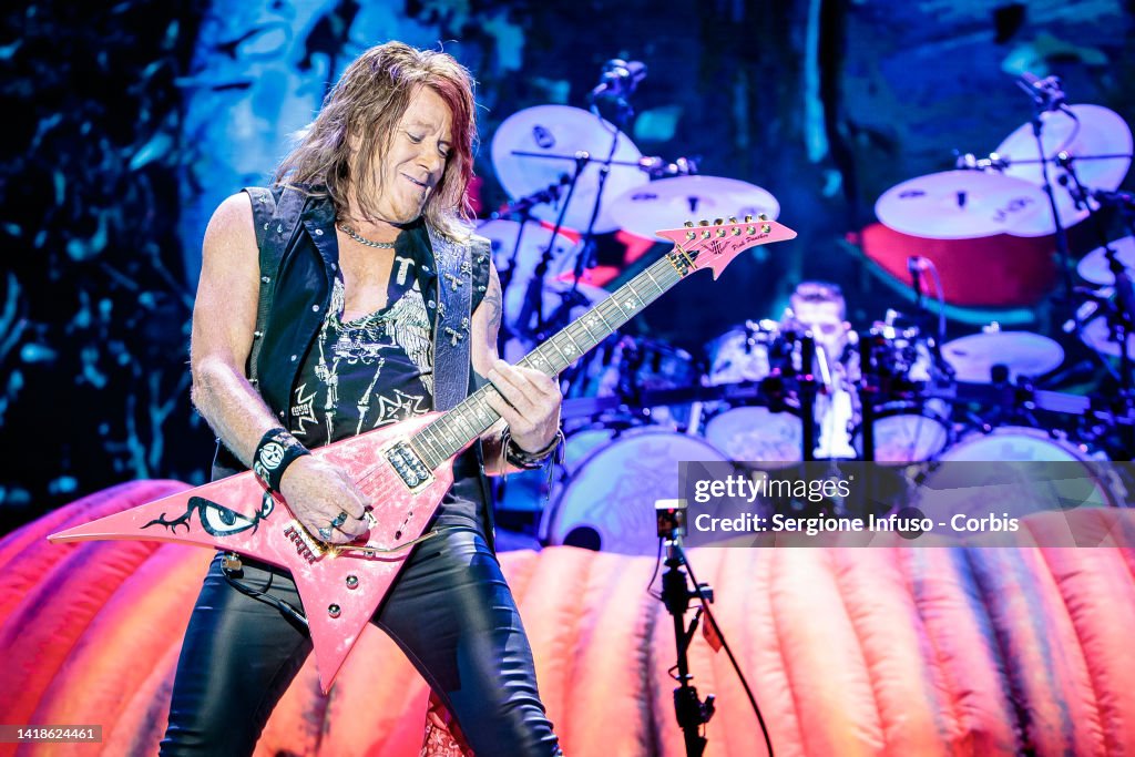 Helloween Perform In Milan