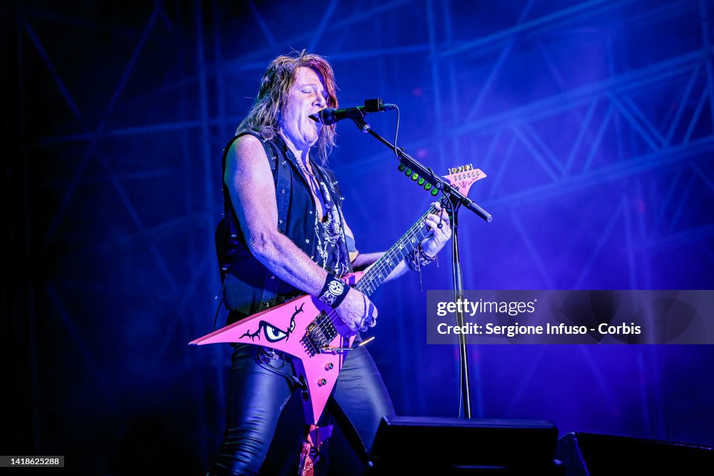 Helloween Perform In Milan