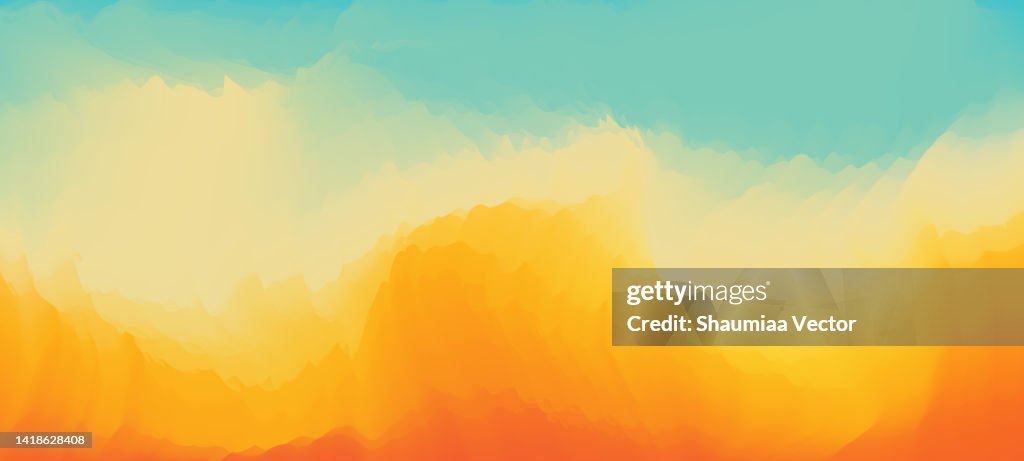 Abstract blurred gradient background colours with dynamic effect