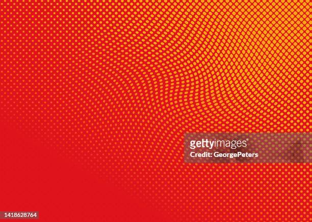 halftone pattern, abstract background of rippled, wavy lines - red liquid stock illustrations