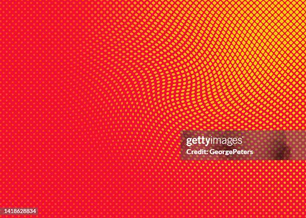 halftone pattern, abstract background of rippled, wavy lines - op art stock illustrations