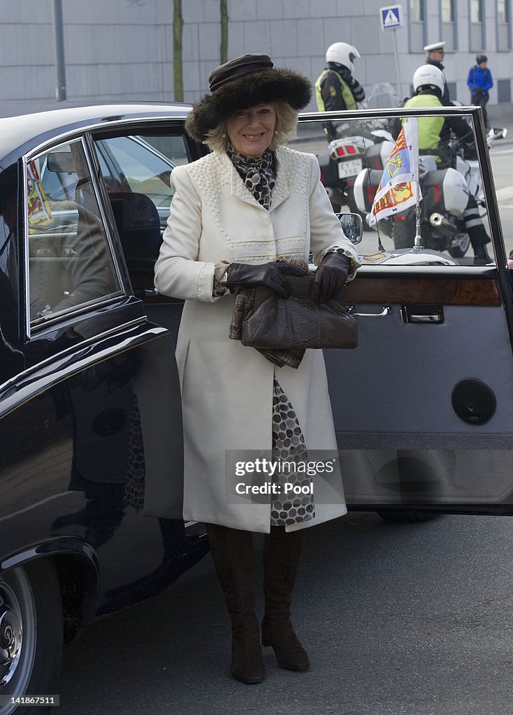 Prince Of Wales And The Duchess Of Cornwall Visit Denmark