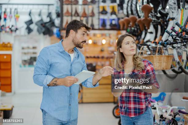 bicycle shop consulting - sports merchandise stock pictures, royalty-free photos & images