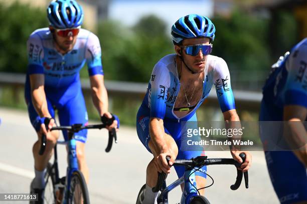 Simon Yates of United Kingdom and Team BikeExchange - Jayco competes during the 77th Tour of Spain 2022, Stage 9 a 171,4km stage from Villaviciosa to...