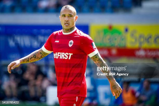 Radja Nainggolan of Royal Antwerp FC during the Jupiler Pro League match between KAA Gent and Royal Antwerp FC at the Ghelamco Arena on August 28,...