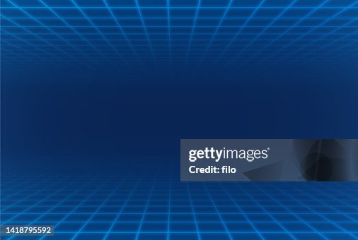 Blue Grid Pattern Background Blue Grid Pattern Background