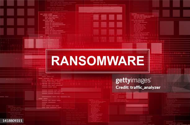 Computer Ransomware Background Ransomware Background High Res Illustrations - Getty Images