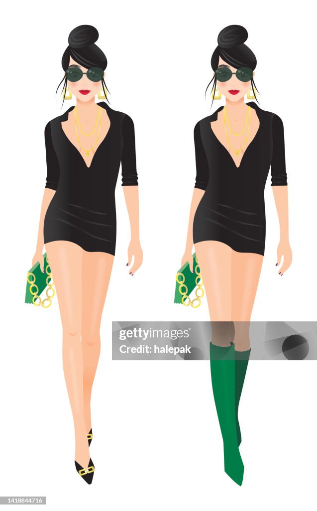 Model High-Res Vector Graphic - Getty Images
