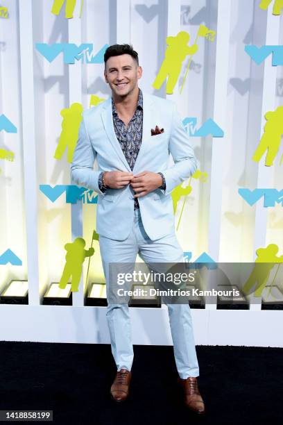 Blake Horstmann attends the 2022 MTV VMAs at Prudential Center on August 28, 2022 in Newark, New Jersey.