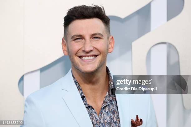 Blake Horstmann attends the 2022 MTV VMAs at Prudential Center on August 28, 2022 in Newark, New Jersey.