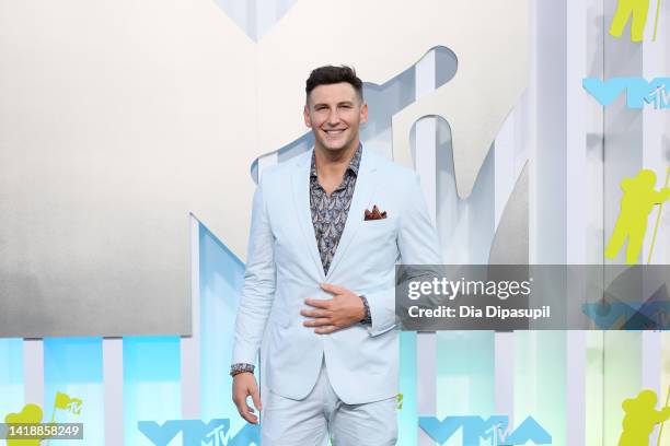 Blake Horstmann attends the 2022 MTV VMAs at Prudential Center on August 28, 2022 in Newark, New Jersey.