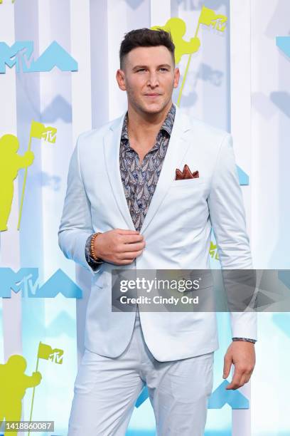 Blake Horstmann attends the 2022 MTV VMAs at Prudential Center on August 28, 2022 in Newark, New Jersey.