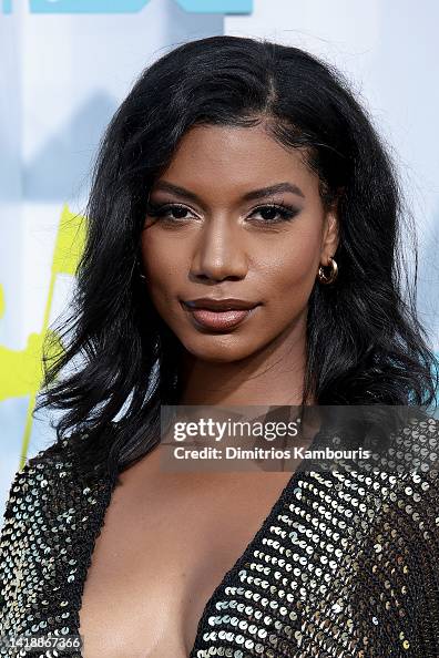 Mtv Rooks Taylor Rooks attends the 2022 MTV VMAs at Prudential Center on August ...
