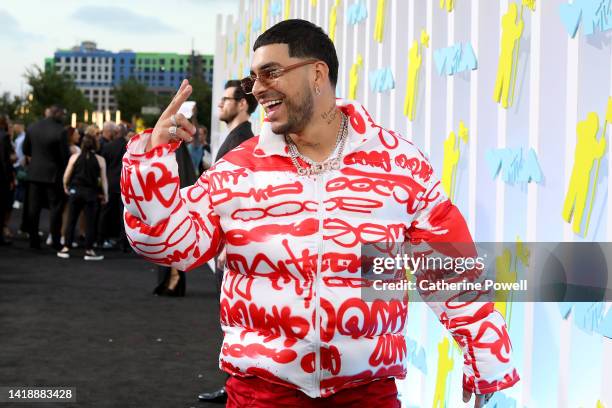 Ryan Castro attends the 2022 MTV VMAs at Prudential Center on August 28, 2022 in Newark, New Jersey.