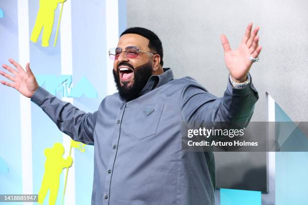 Khaled attends the 2022 MTV VMAs at Prudential Center on August 28, 2022 in Newark, New Jersey.