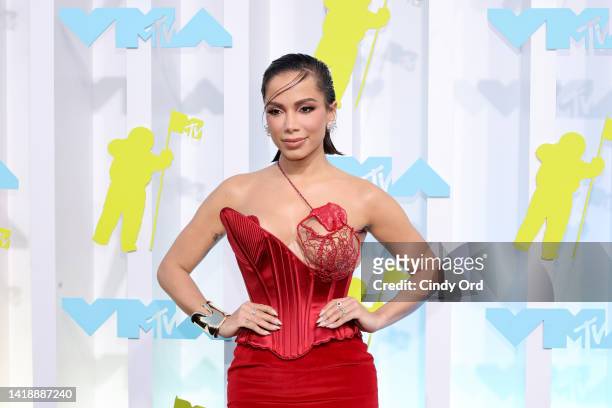 Anitta attends the 2022 MTV VMAs at Prudential Center on August 28, 2022 in Newark, New Jersey.