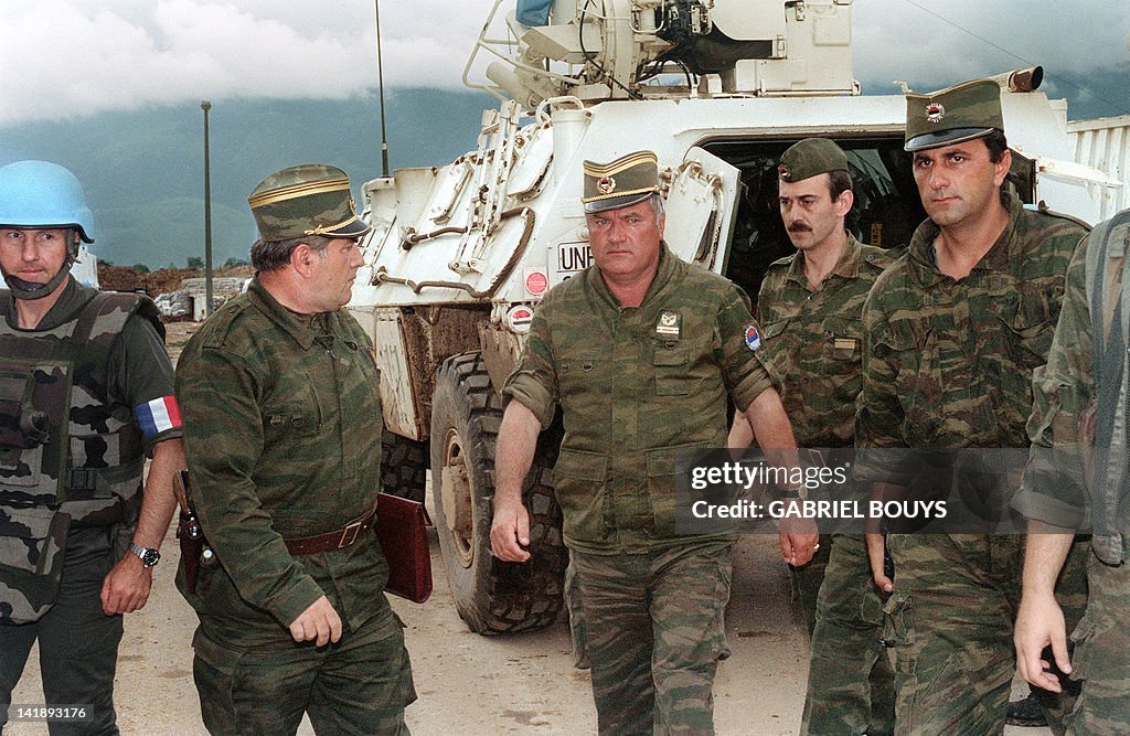 Commander of Serbian forces in Bosnia Ge