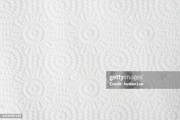 texture of  kitchen disposable towels - paper napkin stock-fotos und bilder