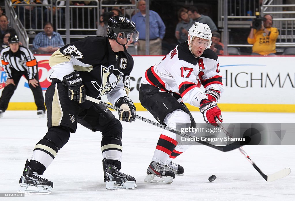 New Jersey Devils v Pittsburgh Penguins