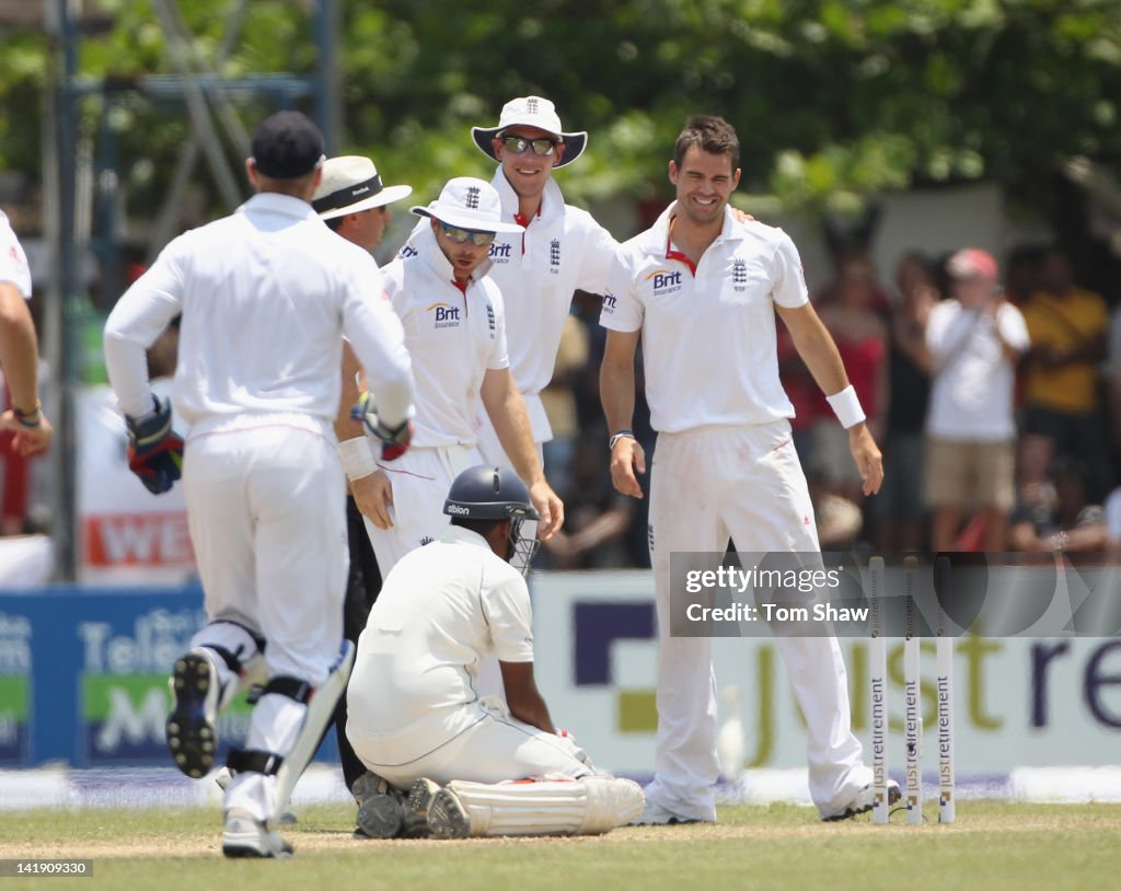 Sri Lanka v England: 1st Test - Day One