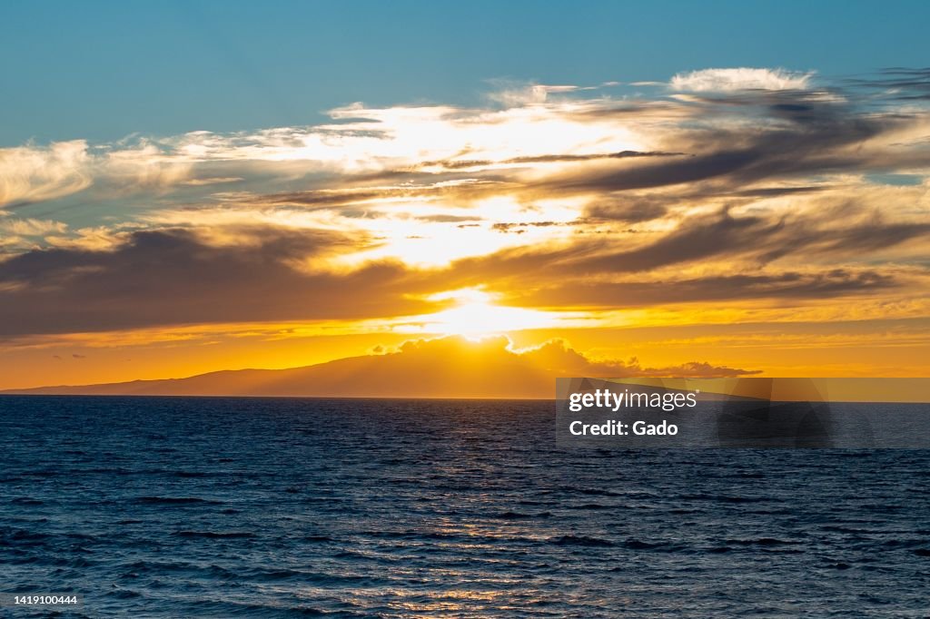 Sunset Over Lanai
